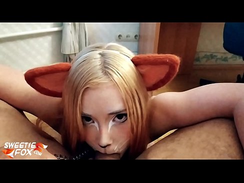 ❤️ Kitsune glutas dikon kaj kumas en ŝia buŝo ❤️❌ Fikado ĉe eo.pinkporno.ru ❌️